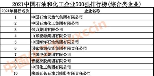 石化500强,沈鼓上榜